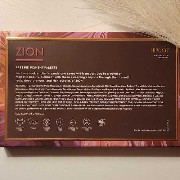 HIPDOT ZION Pressed Pigment Eyeshadow Palette - Picture 8 of 8